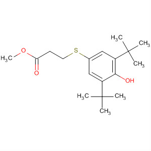 55109-89-2  Ácido propanoico, 3-[[3,5-bis(1,1-dimetiletil)-4-hidroxifenil]tio]-,éster metílico
