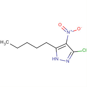 55119-91-0  1H-Pyrazole, 3-chloro-4-nitro-5-pentyl-