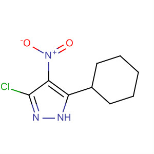 55119-92-1  1H-Pyrazole, 3-chloro-5-cyclohexyl-4-nitro-