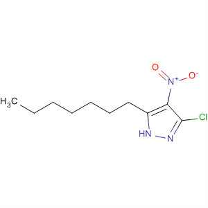 55119-93-2  1H-Pyrazole, 3-chloro-5-heptyl-4-nitro-