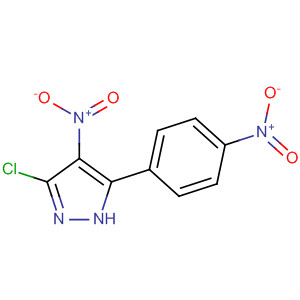 55119-94-3  1H-Pyrazole, 3-chloro-4-nitro-5-(4-nitrophenyl)-