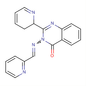 55137-76-3  4(1H)-Quinazolinone,2,3-dihydro-2-(2-pyridinyl)-3-[(2-pyridinylmethylene)amino]-