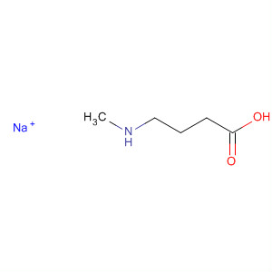 55154-42-2  Butanoic acid, 4-(methylamino)-, monosodium salt