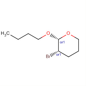 55162-86-2  2H-Pyran, 3-bromo-2-butoxytetrahydro-, cis-