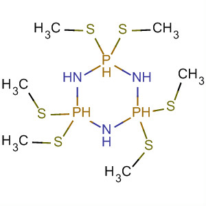 55165-43-0  1,3,5,2,4,6-Triazatriphosphorine,2,2,4,4,6,6-hexahydro-2,2,4,4,6,6-hexakis(methylthio)-