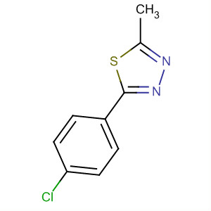 55210-95-2  1,3,4-Thiadiazole, 2-(4-chlorophenyl)-5-methyl-