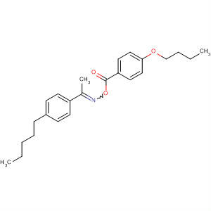 55232-47-8  Ethanone, 1-(4-pentylphenyl)-, O-(4-butoxybenzoyl)oxime