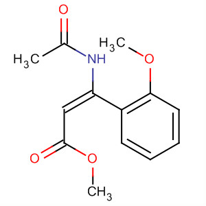 552838-56-9  2-Propenoic acid, 3-(acetylamino)-3-(2-methoxyphenyl)-, methyl ester,(2E)-