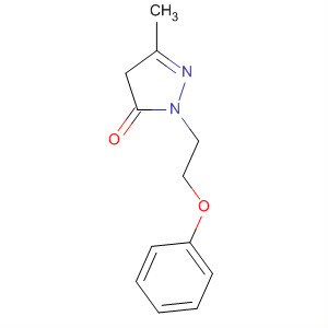 55294-05-8  3H-Pyrazol-3-one, 2,4-dihydro-5-methyl-2-(2-phenoxyethyl)-
