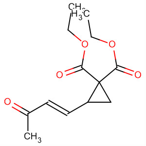 55310-14-0  1,1-Cyclopropanedicarboxylic acid, 2-(3-oxo-1-butenyl)-, diethyl ester,(E)-