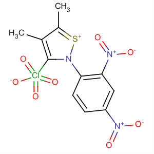 553682-14-7  Isothiazolium, 2-(2,4-dinitrophenyl)-4,5-dimethyl-, perchlorate