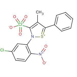 553682-24-9  Isothiazolium, 2-(5-chloro-2-nitrophenyl)-4-methyl-5-phenyl-, perchlorate