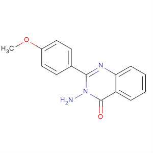 55390-99-3  4(3H)-Quinazolinone, 3-amino-2-(4-methoxyphenyl)- 55390-99-3  4(3H)-Quinazolinone, 3-amino-2-(4-methoxyphenyl)-