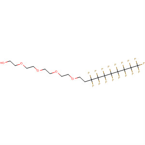 55427-54-8  3,6,9,12-Tetraoxadocosan-1-ol,15,15,16,16,17,17,18,18,19,19,20,20,21,21,22,22,22-heptadecafluoro-