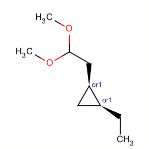 55444-45-6  Cyclopropane, 1-(2,2-dimethoxyethyl)-2-ethyl-, cis-