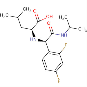 554448-65-6  L-Leucine,N-[(1R)-1-(2,4-difluorophenyl)-2-[(1-methylethyl)amino]-2-oxoethyl]-