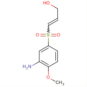 554459-09-5  2-Propen-1-ol, 3-[(3-amino-4-methoxyphenyl)sulfonyl]-