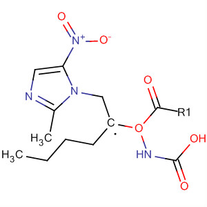 55455-47-5  Carbamic acid, [2-(2-methyl-5-nitro-1H-imidazol-1-yl)ethyl]-, butyl ester