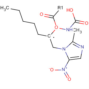 55455-48-6  Kyselina karbamová, [2-(2-methyl-5-nitro-1H-imidazol-1-yl)ethyl]-, pentylester