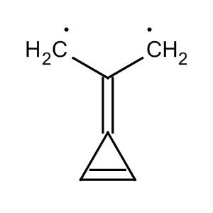 55485-85-3  1,3-Propanediyl, 2-(2-cyclopropen-1-ylidene)-