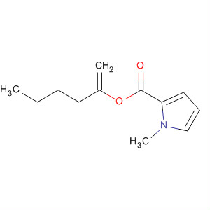 555154-47-7  1H-Pyrrole-2-carboxylic acid, 1-methyl-, 1-methylenepentyl ester