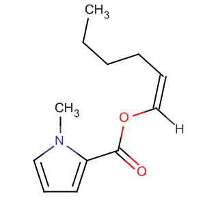 555154-57-9  1H-Pyrrole-2-carboxylic acid, 1-methyl-, (1Z)-1-hexenyl ester