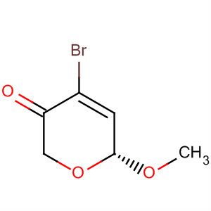 55533-75-0  2H-Pyran-3(6H)-one, 4-bromo-6-methoxy-, (R)-