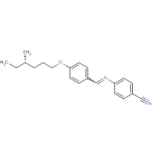 55536-02-2  Benzonitrile, 4-[[[4-[(4-methylhexyl)oxy]phenyl]methylene]amino]-, (S)-