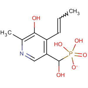 55601-04-2  3-Pyridinemethanol, 5-hydroxy-6-methyl-4-(1-propenyl)-, a-(dihydrogenphosphate), (Z)-