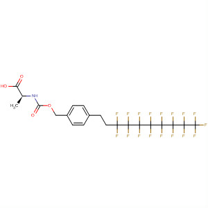 556050-51-2  L-Alanine,N-[[[4-(3,3,4,4,5,5,6,6,7,7,8,8,9,9,10,10,10-heptadecafluorodecyl)phenyl]methoxy]carbonyl]-