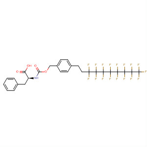 556050-59-0  L-Phenylalanine,N-[[[4-(3,3,4,4,5,5,6,6,7,7,8,8,9,9,10,10,10-heptadecafluorodecyl)phenyl]methoxy]carbonyl]-