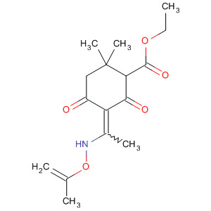 55634-16-7  Cyclohexanecarboxylic acid,2,2-dimethyl-4,6-dioxo-5-[1-[(2-propenyloxy)amino]ethylidene]-, ethylester