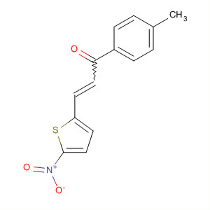 55703-86-1  2-Propen-1-one, 1-(4-methylphenyl)-3-(5-nitro-2-thienyl)-