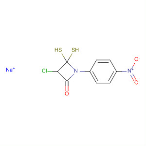 557091-09-5  2-Azetidinone, 3-chloro-4,4-dimercapto-1-(4-nitrophenyl)-,monosodium salt