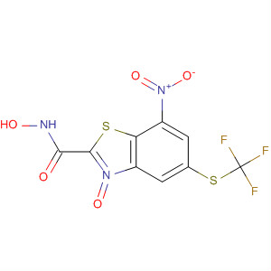 557099-41-9  2-Benzothiazolecarboxamide,N-hydroxy-7-nitro-5-[(trifluoromethyl)thio]-, 3-oxide