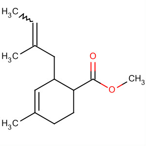 55770-89-3  3-Cyclohexene-1-carboxylic acid, 4-methyl-2-(2-methyl-2-butenyl)-,methyl ester