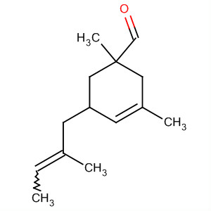 55770-92-8  3-Cyclohexene-1-carboxaldehyde, 1,3-dimethyl-5-(2-methyl-2-butenyl)-