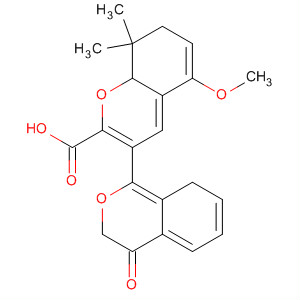 55815-60-6  4H,8H-[2]Benzopyrano[3,4-h]-1-benzopyran-2-carboxylic acid,5-methoxy-8,8-dimethyl-4-oxo-