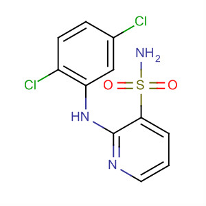 55841-93-5  3-Pyridinesulfonamide, 2-[(2,5-dichlorophenyl)amino]-