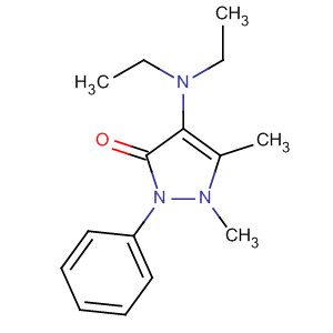 55852-86-3  3H-Pyrazol-3-one, 4-(diethylamino)-1,2-dihydro-1,5-dimethyl-2-phenyl-