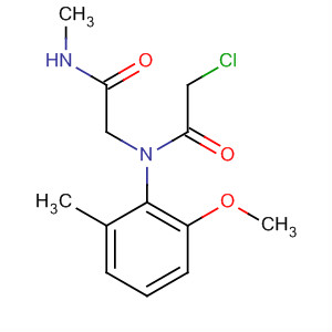 55883-20-0  Acetamide,2-chloro-N-(2-methoxy-6-methylphenyl)-N-[2-(methylamino)-2-oxoethyl]-