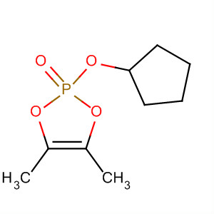 55894-98-9  1,3,2-Dioxaphosphole, 2-(cyclopentyloxy)-4,5-dimethyl-, 2-oxide