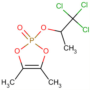 55895-01-7  1,3,2-Dioxaphosphole, 4,5-dimethyl-2-(2,2,2-trichloro-1-methylethoxy)-,2-oxide