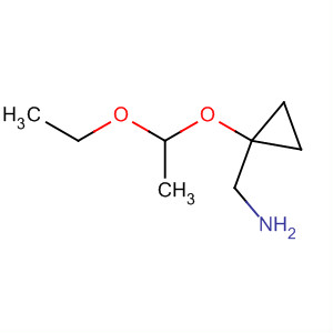 55980-92-2  Cyclopropanemethanamine, 1-(1-ethoxyethoxy)-