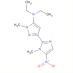 56040-56-3  1H-Pyrazol-5-amine,N,N-diethyl-1-methyl-3-(1-methyl-5-nitro-1H-imidazol-2-yl)-