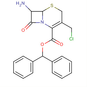 56040-80-3  5-Thia-1-azabicyclo[4.2.0]oct-2-ene-2-carboxylic acid,7-amino-3-(chloromethyl)-8-oxo-, diphenylmethyl ester, (6R,7R)-