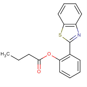 56048-65-8  Butanoic acid, 2-(2-benzothiazolyl)phenyl ester