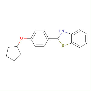 56049-08-2  Benzothiazole, 2-[4-(cyclopentyloxy)phenyl]-2,3-dihydro-