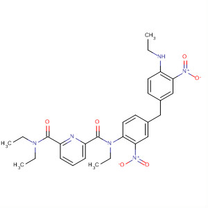 561290-40-2  2,6-Pyridinedicarboxamide,N,N,N'-triethyl-N'-[4-[[4-(ethylamino)-3-nitrophenyl]methyl]-2-nitrophenyl]-
