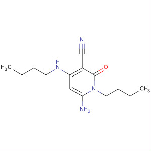 52493-93-3  3-Pyridinecarbonitrile,6-amino-1-butyl-4-(butylamino)-1,2-dihydro-2-oxo-
